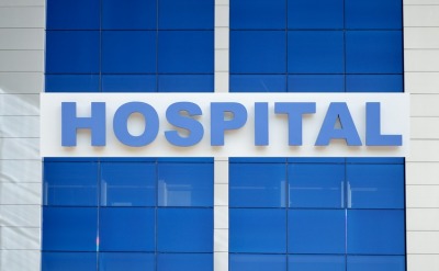 hospital sign block letters